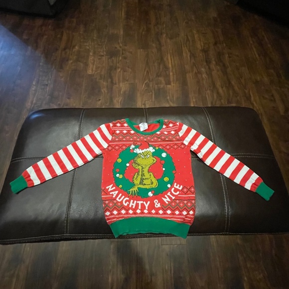 The Grinch Naughty & Nice Ugly Sweater - Picture 1 of 4